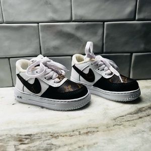 Toddler Nike x LV sneakers